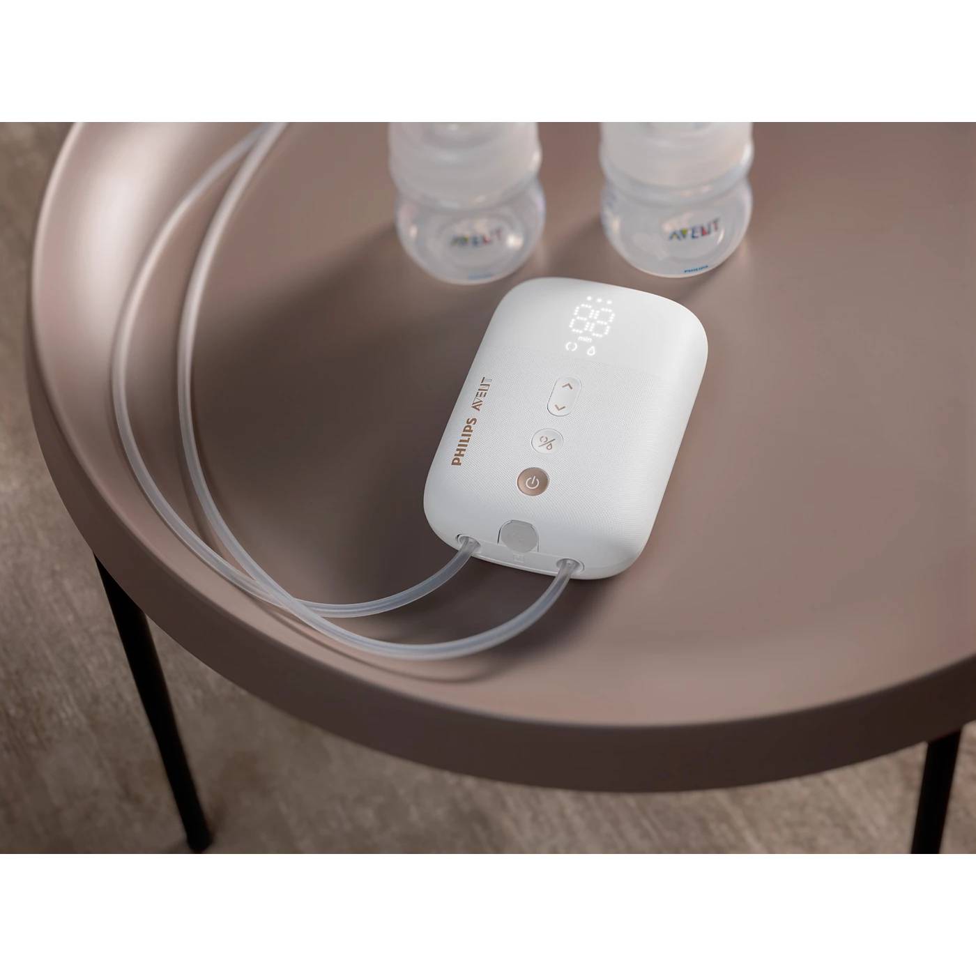 Máy hút sữa điện đôi có dây Philips Avent - Eureka Plus (có pin sạc) SCF394/11 - 250ml