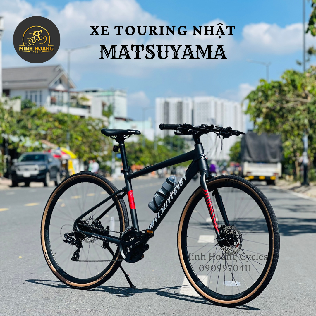 XE ĐẠP ĐƯỜNG PHỐ TOURING NHẬT FUHACHI MATSUYAMA