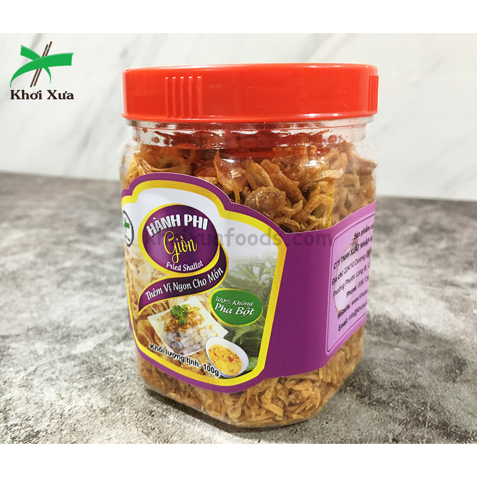 Hành Phi Sạch Hộp 100g Khơi Xưa