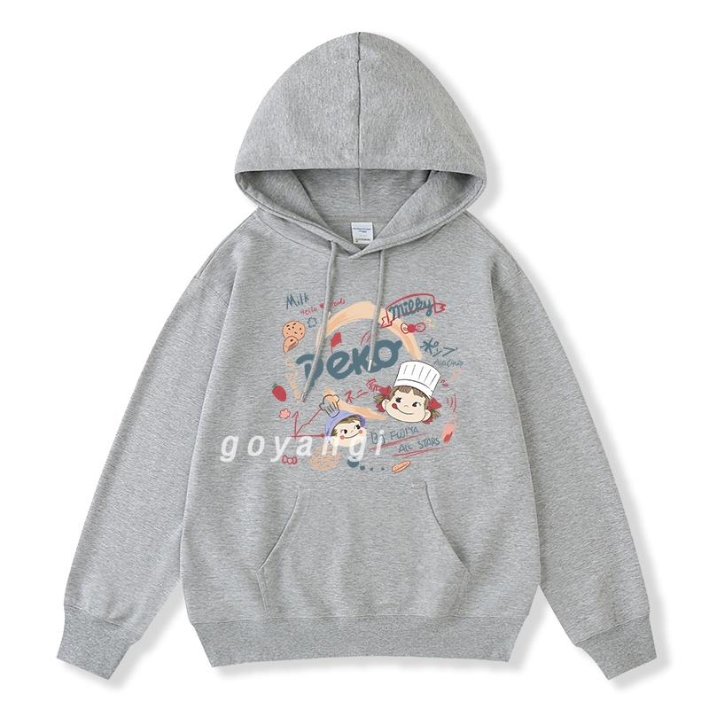 Áo Hoodie GYG Unisex Địch Lệ Nhiệt Ba Form Rộng Oversize Phong Cách Hàn Quốc