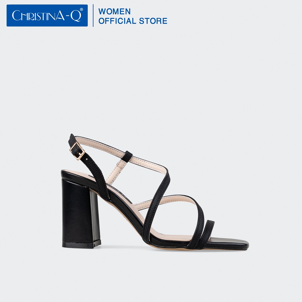 Giày Sandals Nữ Gót Trụ ChristinA-Q XDN292