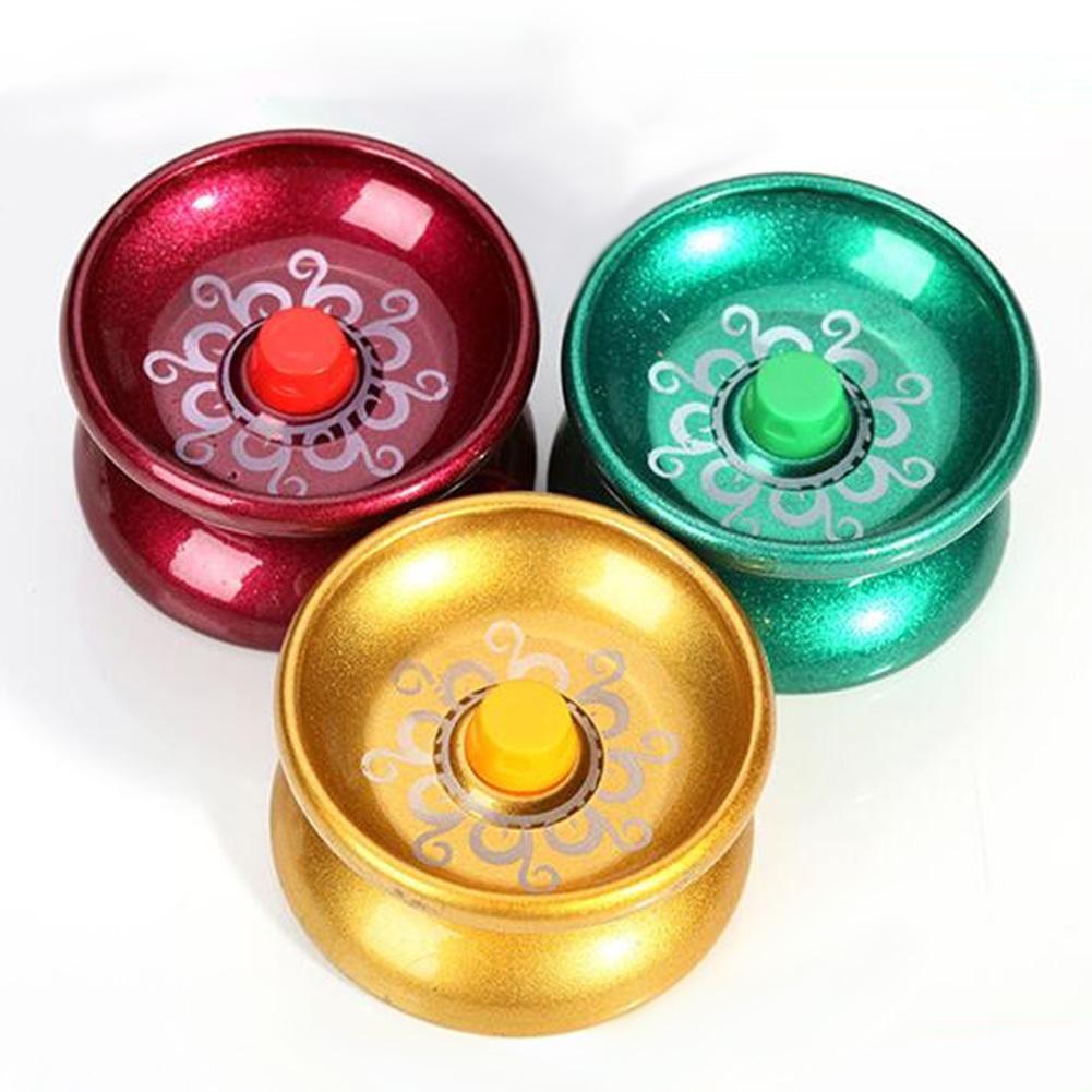 Cool Alloy Aluminum Design Yoyo，High Speed Professional YoYo Ball, String Trick Yo-Yo Kids Magic Juggling Toy