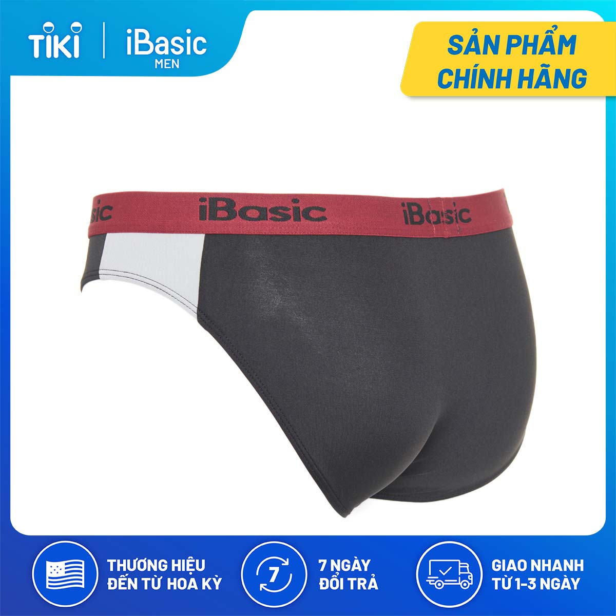 Quần lót nam brief poly iBasic PANM006