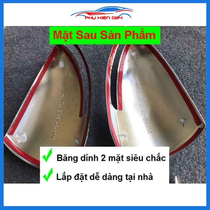 Ốp gương Soluto 2019-2020 mạ crom bảo vệ chống trầy trang trí làm đẹp xe