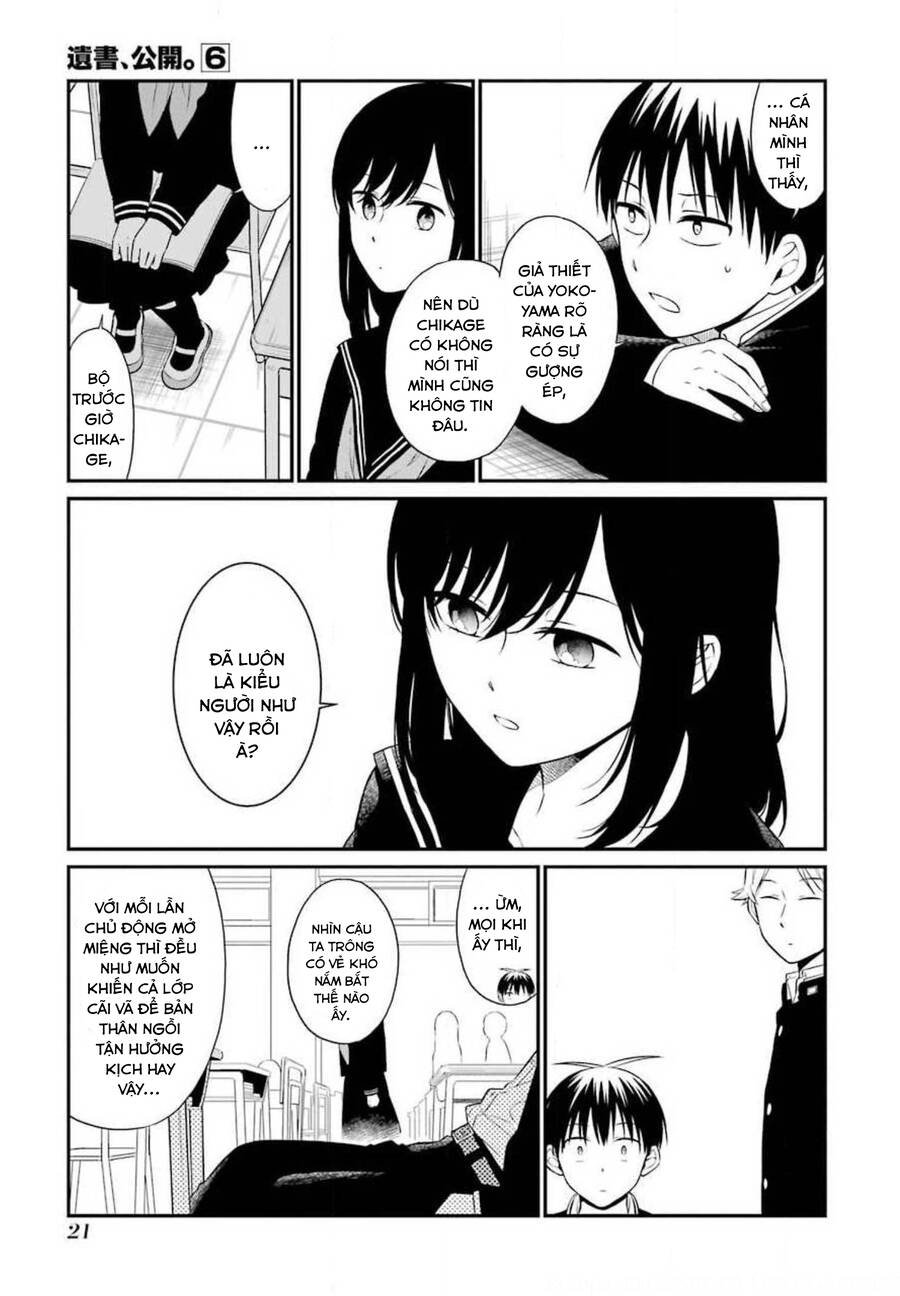 di thư trên bàn chapter 27 21