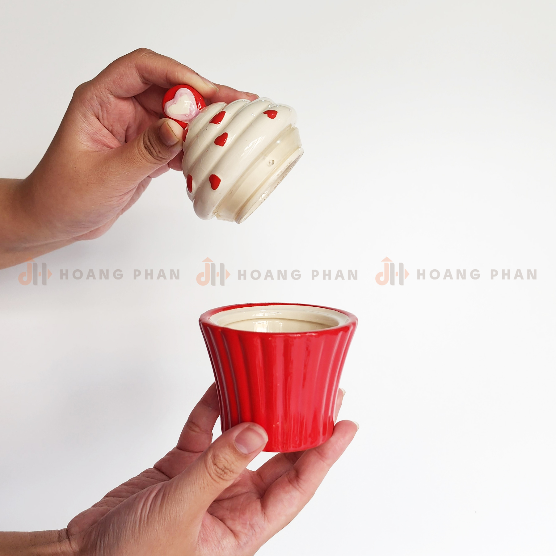 Hũ gốm Cucake đa năng