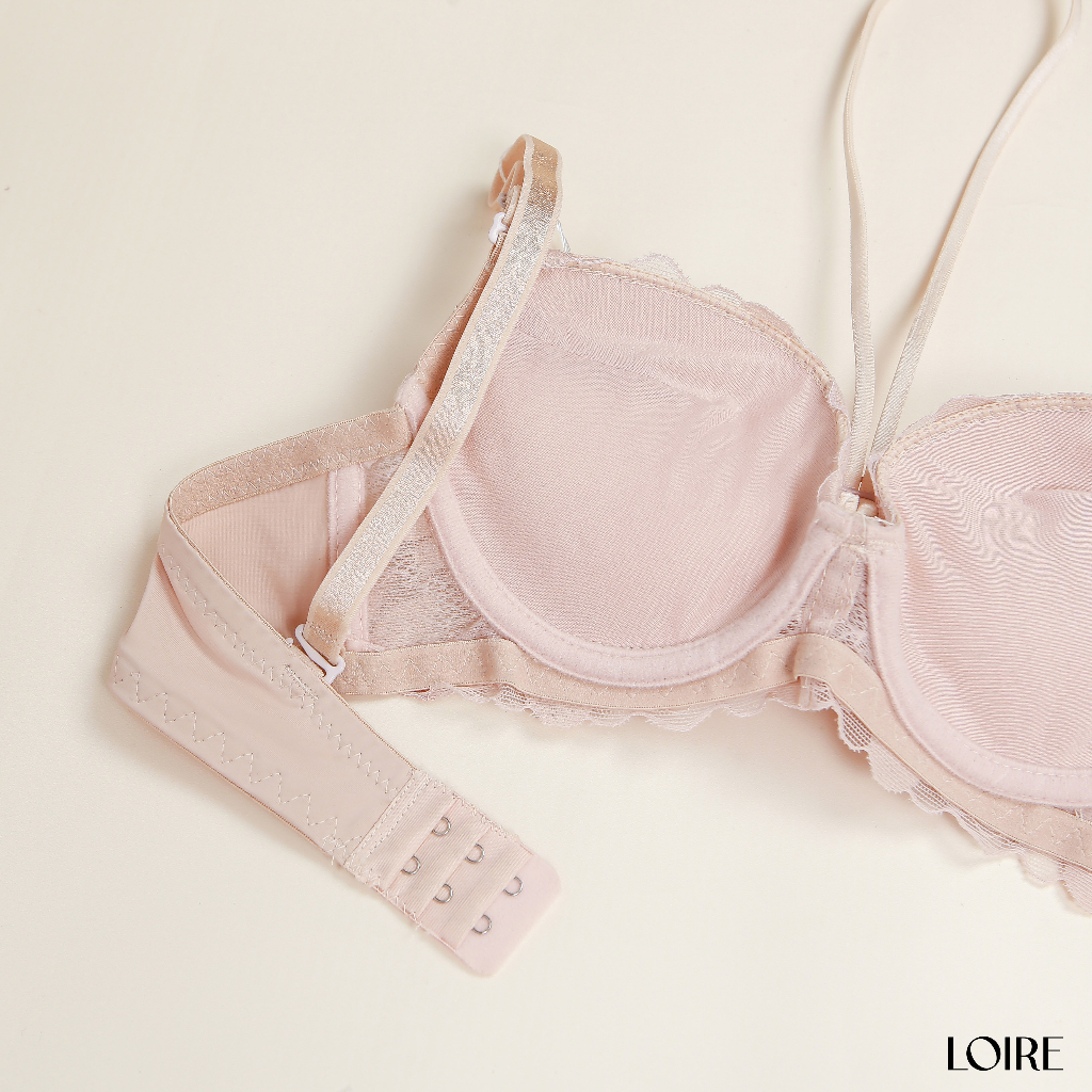 Áo Lót Đệm Dày Hack Ngực Ren Hoa Loirechic BRPU116