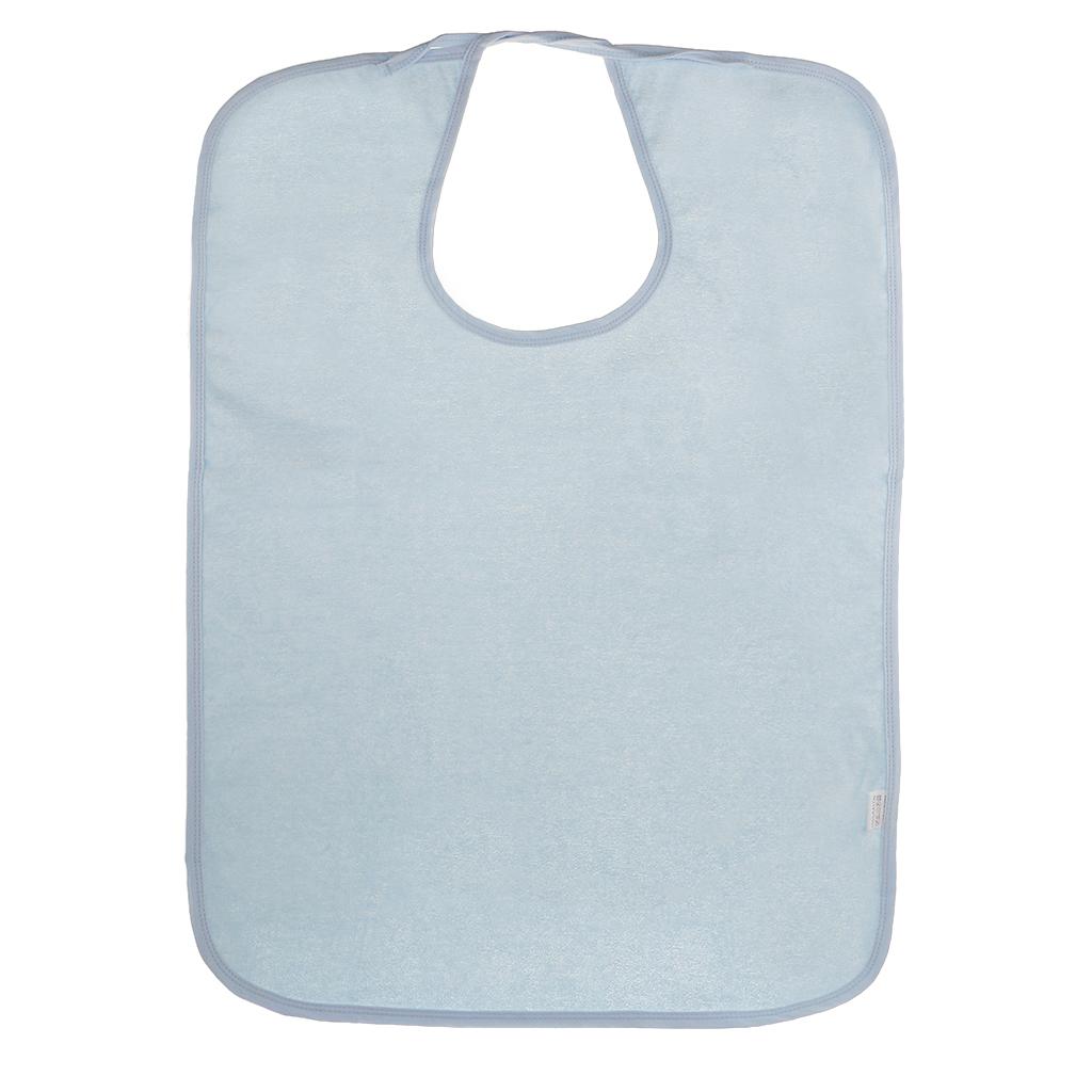 Người Lớn Khuyết Tật Bib Mealtime Vải Bảo Vệ Tạp Dề Không Thấm Nước