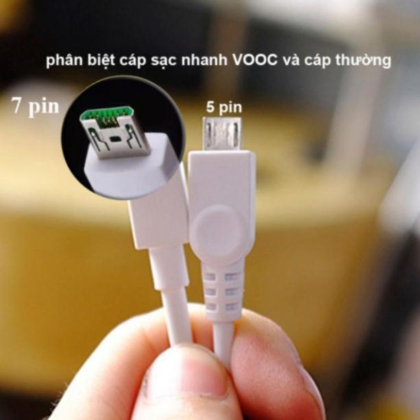 CÁP SẠC NHANH VOOC MICRO CHO OPPO VIVO CHÍNH HÃNG - HỖ TRỢ SẠC NHANH VOOC-Hàng Chính Hãng