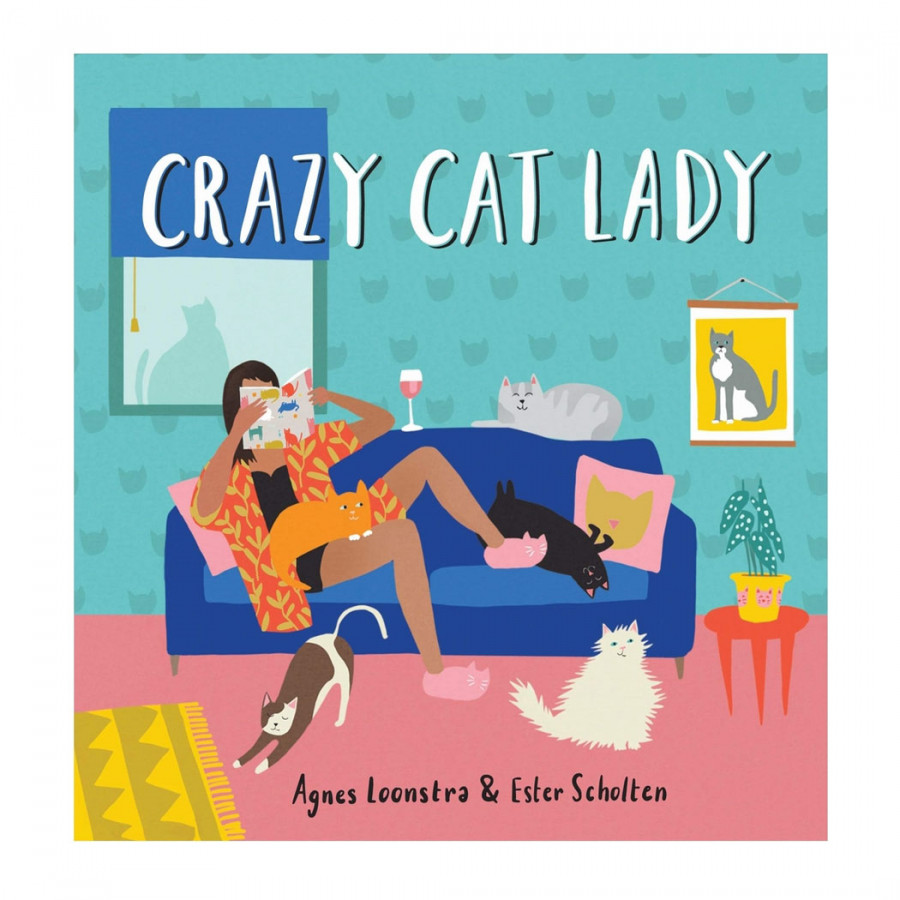 Crazy Cat Lady (With Sticker Sheet)