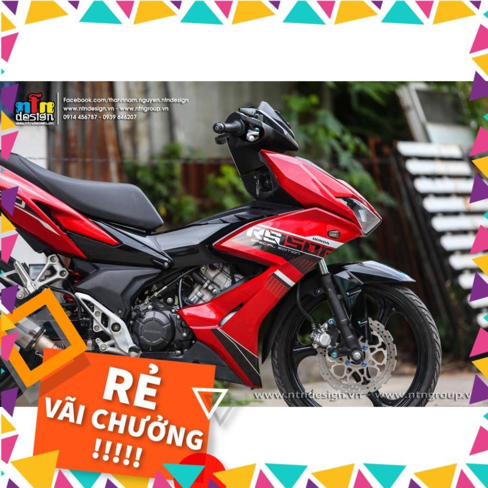 Tem Rời Winner X Mẫu RS 150R Đỏ Đen