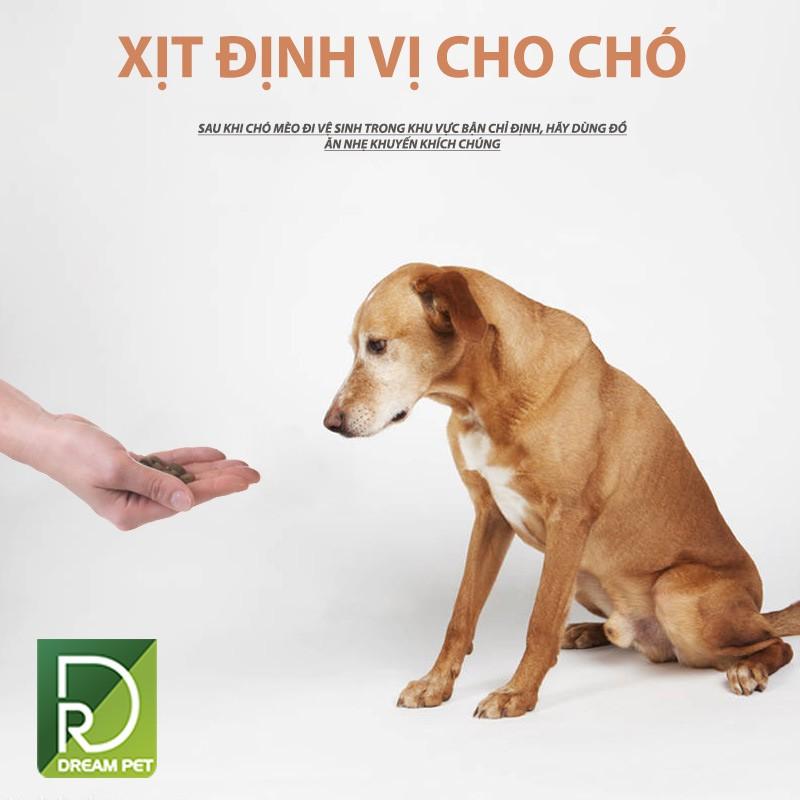 XỊT ĐỊNH VỊ VỆ SINH CHÓ MÈO - HUẤN LUYỆN CHÓ MÈO VỆ SINH ĐÚNG CHỖ