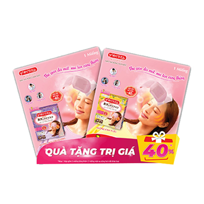 Combo 1 Hộp MeRhythm Hương Hoa Hồng + Tặng 1 Miếng MegRhythm Lavender và Hương Cam