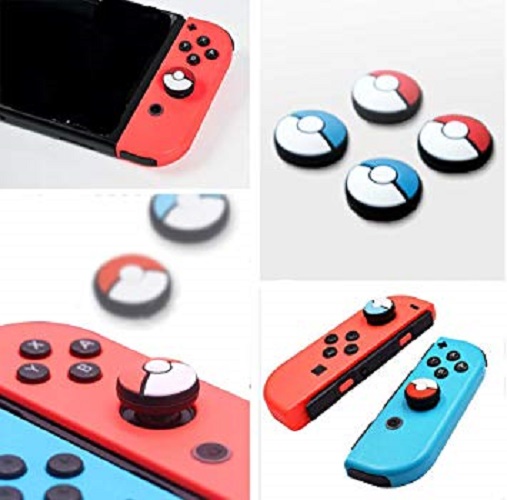 Núm bọc cần Joycon Nintendo Switch mẫu Pokeball