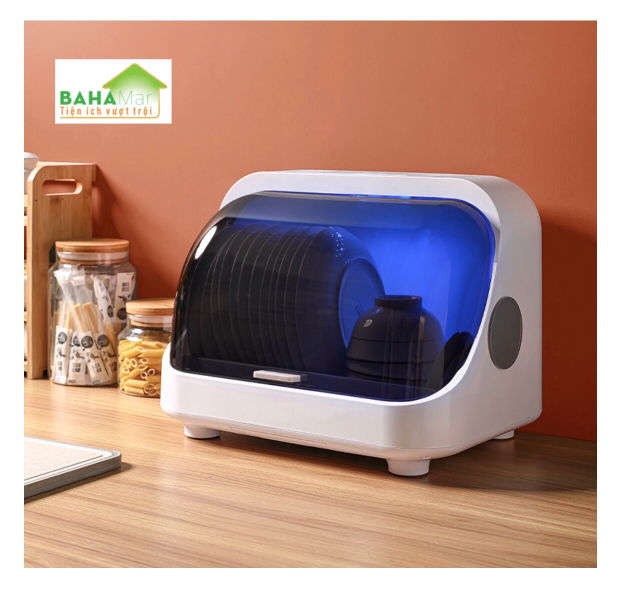 HỘP KHỬ KHUẨN BÁT ĐŨA SẠC ĐIỆN - MÁY KHỬ KHUẨN THÔNG MINH KHỬ TRÙNG ĐỒ BẾP BAHAMAR khiến mọi đồ bếp sạch sẽ đảm bảo tiệt trung