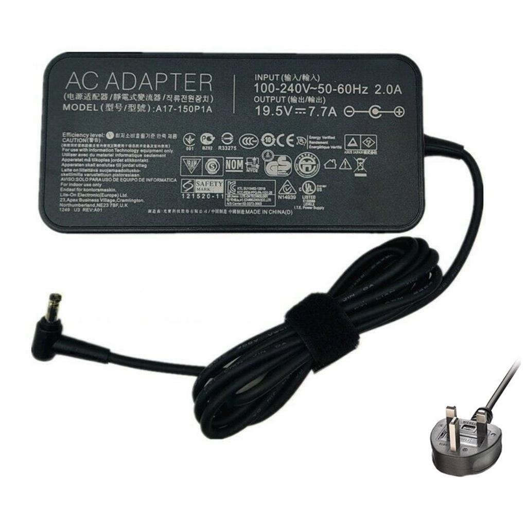 Sạc Tương Thích Cho Asus Rog Gl552 Gl552Vw Gl552Vw-Dh74 Gl552Vl Gl552Vlm Gl552Vx Gl552Vxm Gaming Laptop - Hàng Nhập Khẩu New Seal TEEMO PC