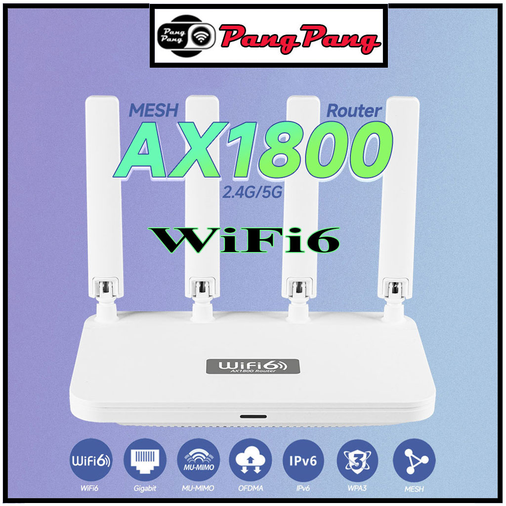 Bộ phát wifi6 tốc độ cao WR1800K, router wifi6 băng tần kép mesh tốc độ cao lên đến AX1800 Mbps khả năng xuyên mạnh mẽ - Hàng chính hãng/ Hàng nhập khẩu