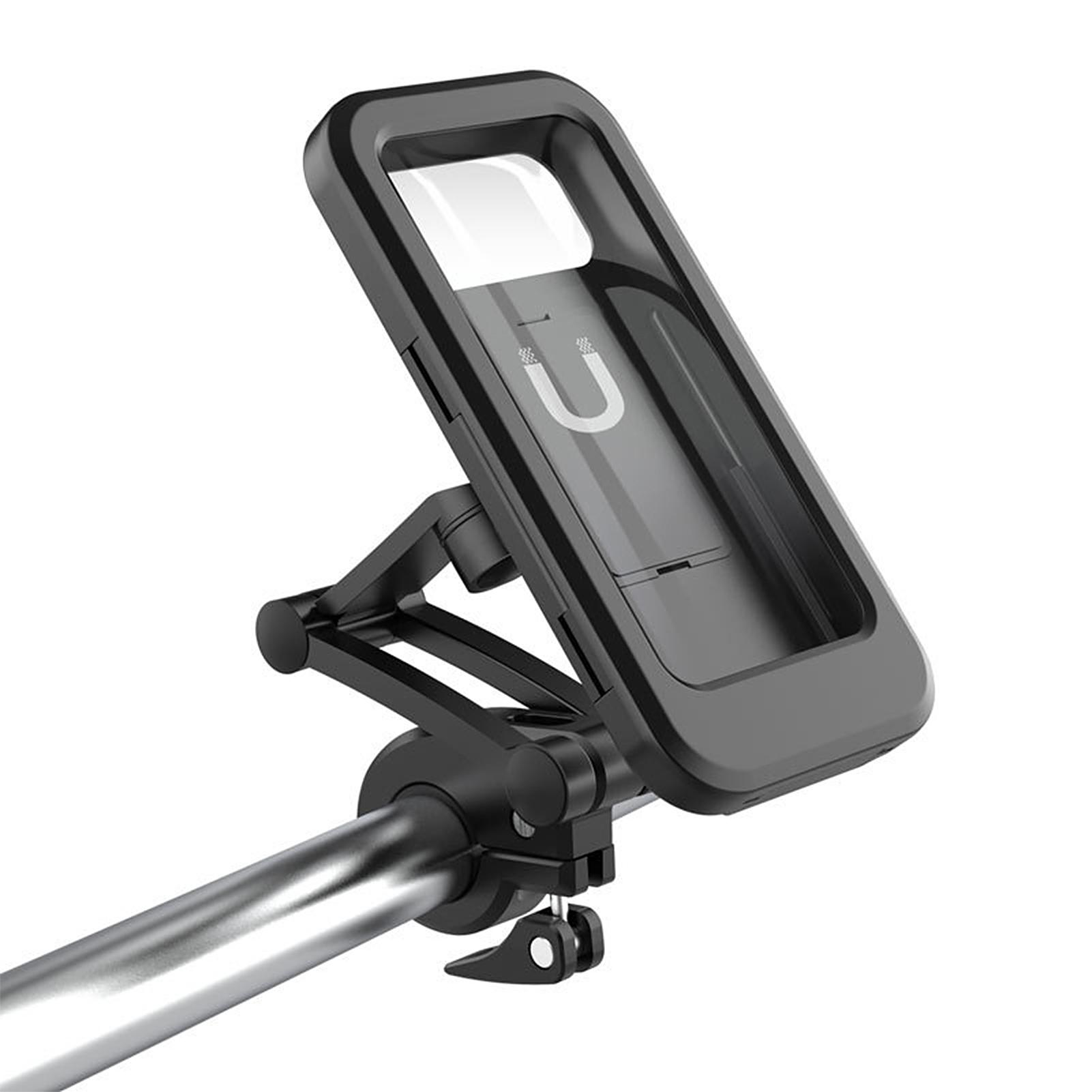 Giá đỡ điện thoại gắn xe đạp không thấm nước Mount 360 ° có thể điều chỉnh được lên tới 6,5 inch