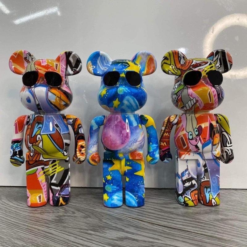 Loa Bluetooth Gấu Bearbrick Nghe Nhạc Cực Hay Âm Thanh Sống Động Màu Sắc Sang Chảnh Độc Đáo