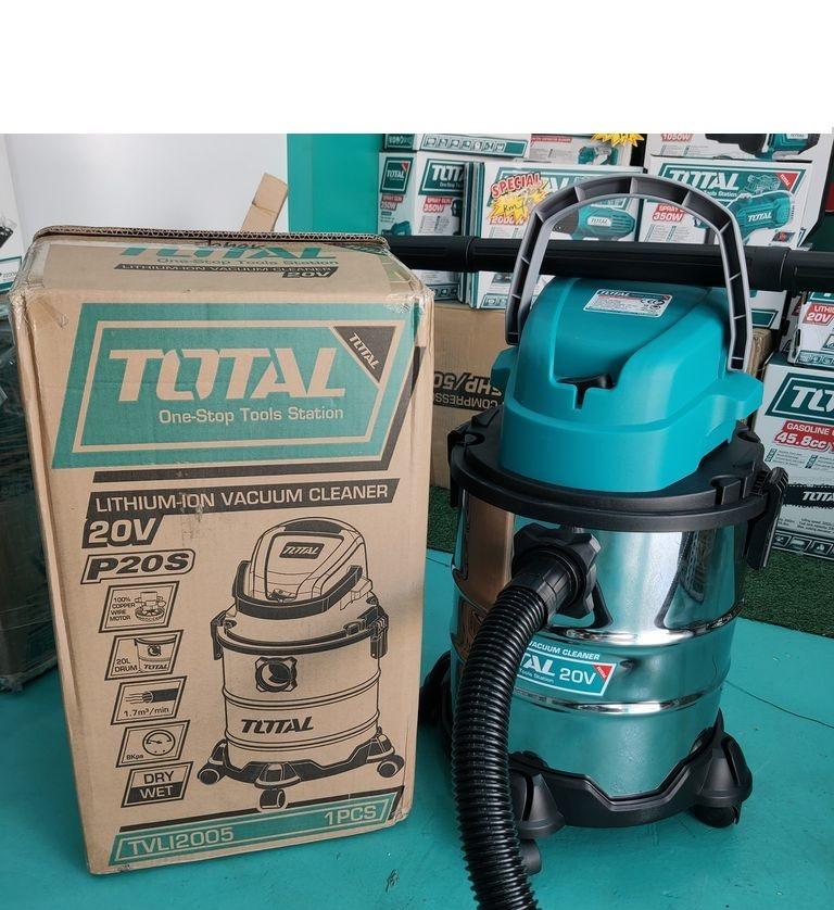 MÁY HÚT BỤI DÙNG PIN 20V (20L) (KHÔNG BAO GỒM PIN VÀ SẠC) TOTAL TVLI2005 - HÀNG CHÍNH HÃNG