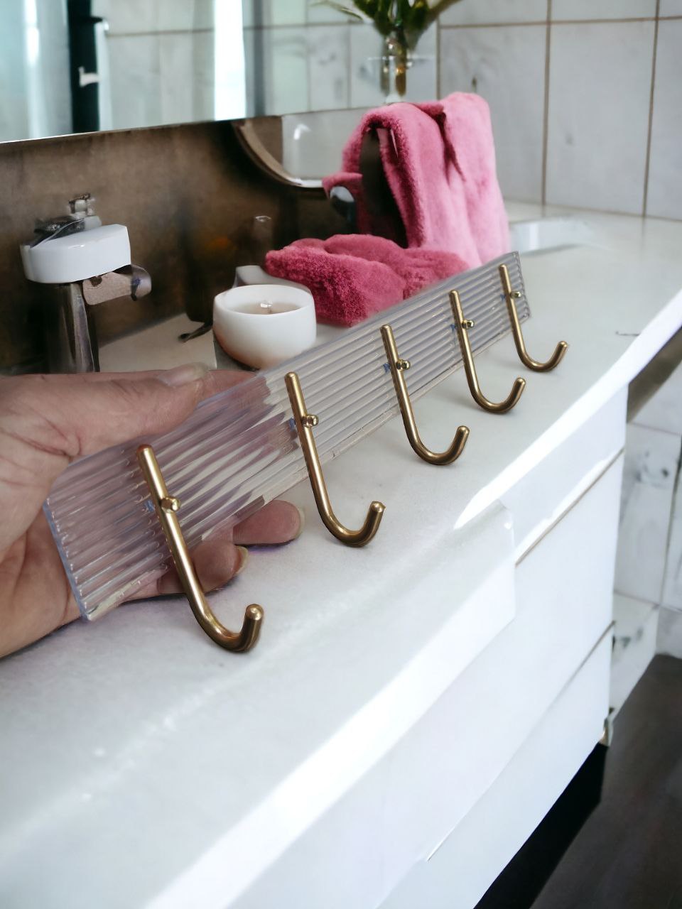 MÓC KỆ GIÁ TREO ĐỒ QUẦN ÁO ĐA NĂNG - GIÁ MÓCTREO ĐỒ INOX &amp; ABS DÁN TƯỜNG SIÊU DÍNH CHẮC CAO CẤP KHÔNG CẦN KHOAN TƯỜNG ỐC VÍT DỄ SỬ DỤNG TIỆN LỢI