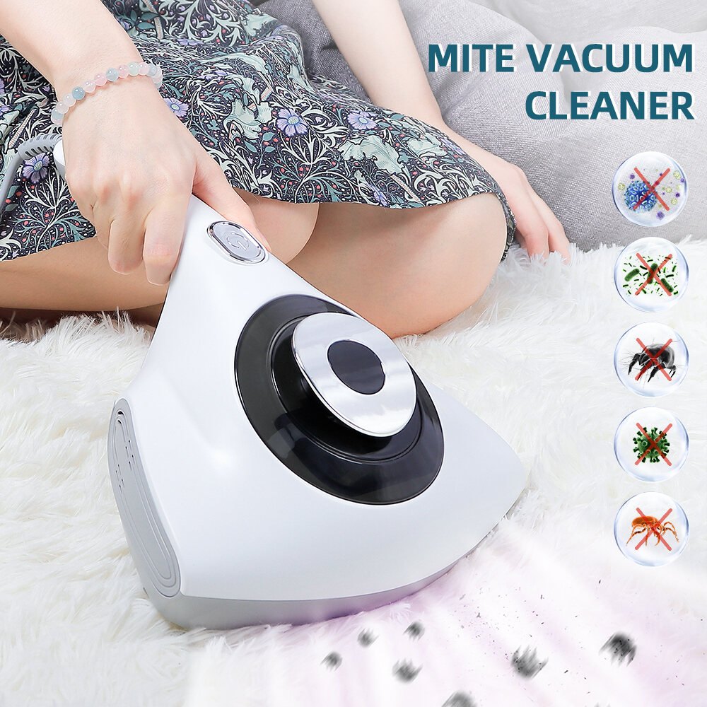 Máy hút bụi giường nệm White Feathers U-VC 300w có đèn UV diệt khuẩn