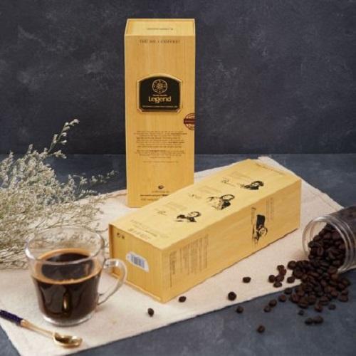 Combo 2 Hộp Cà Phê Chồn Arabica, Robusta, Excelsa - Hộp 225g - Trung Nguyên Legend (Vị đậm, đắng thanh, chocolate)