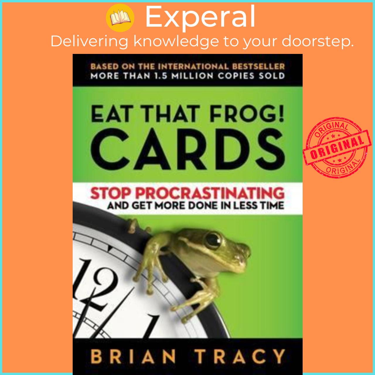 Sách - Eat That Frog! The Cards by Brian Tracy (US edition, paperback)