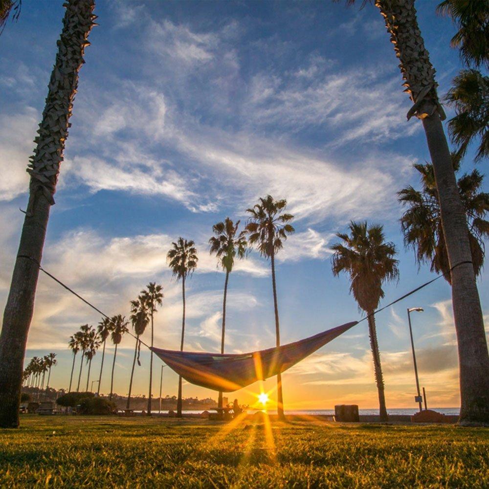 Siêu Võng Dây Treo Võng Dây Hamaca Hamak Cho Cắm Trại, Du Lịch Di Động Treo Cây Dây Miễn Phí Vận Chuyển