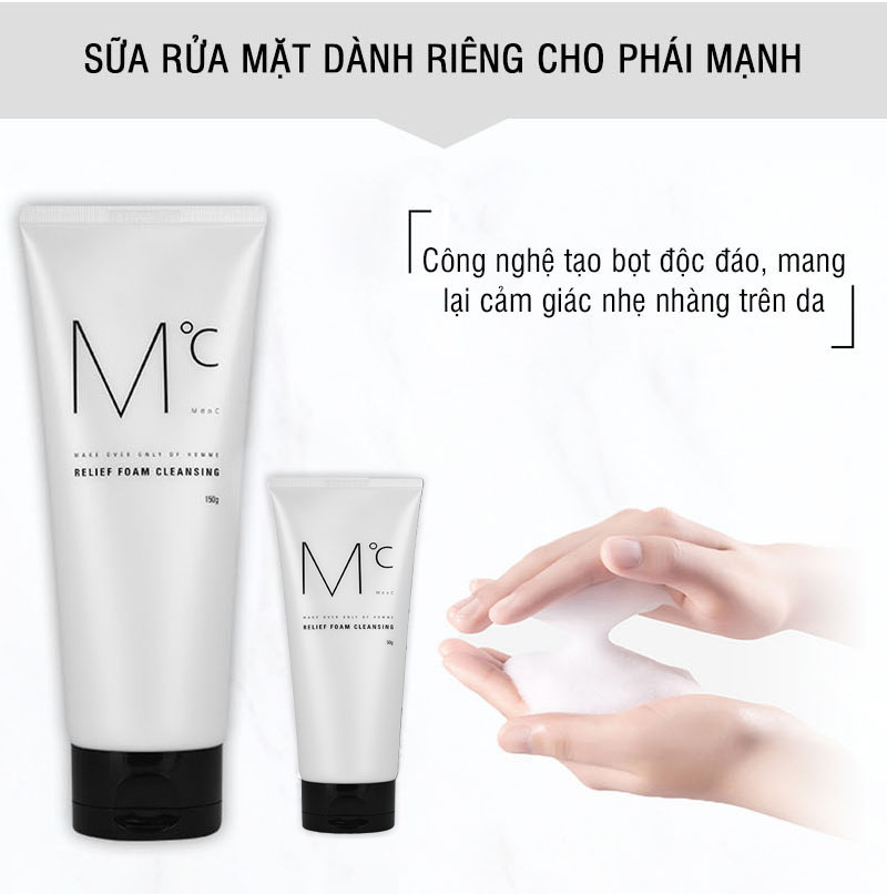 [ TẶNG SRM MINI ] Sữa rửa mặt nam MdoC 150g loại bỏ bã nhờn JN-MCSD04