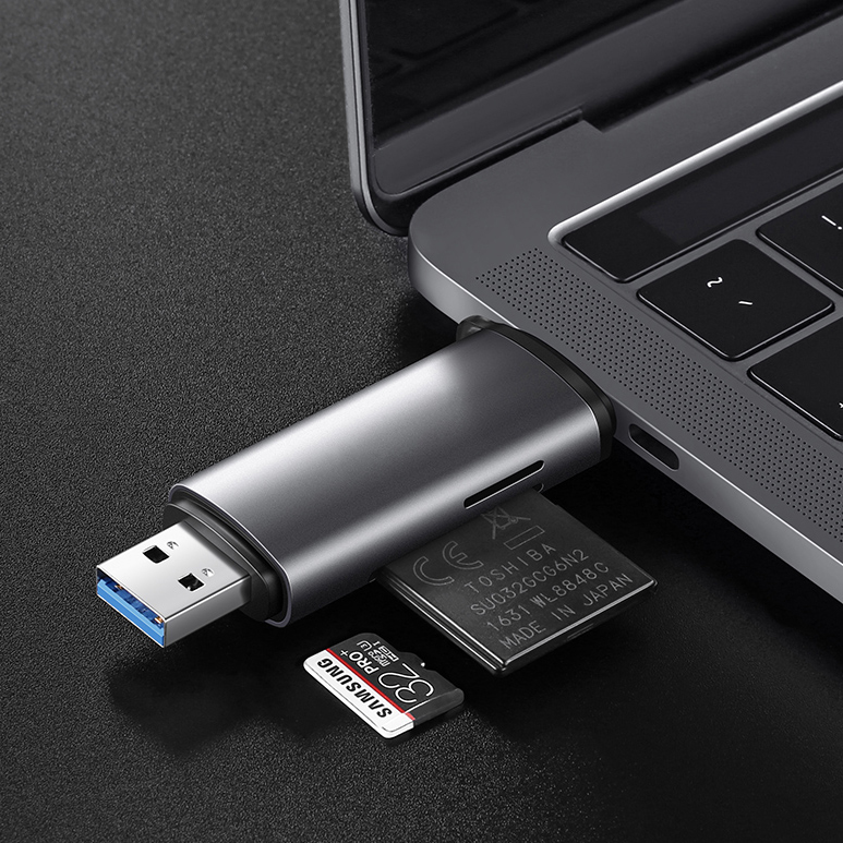 Đầu Đọc Thẻ Type C, USB 3.0 Thẻ Đọc 2 chiều TF Và SD