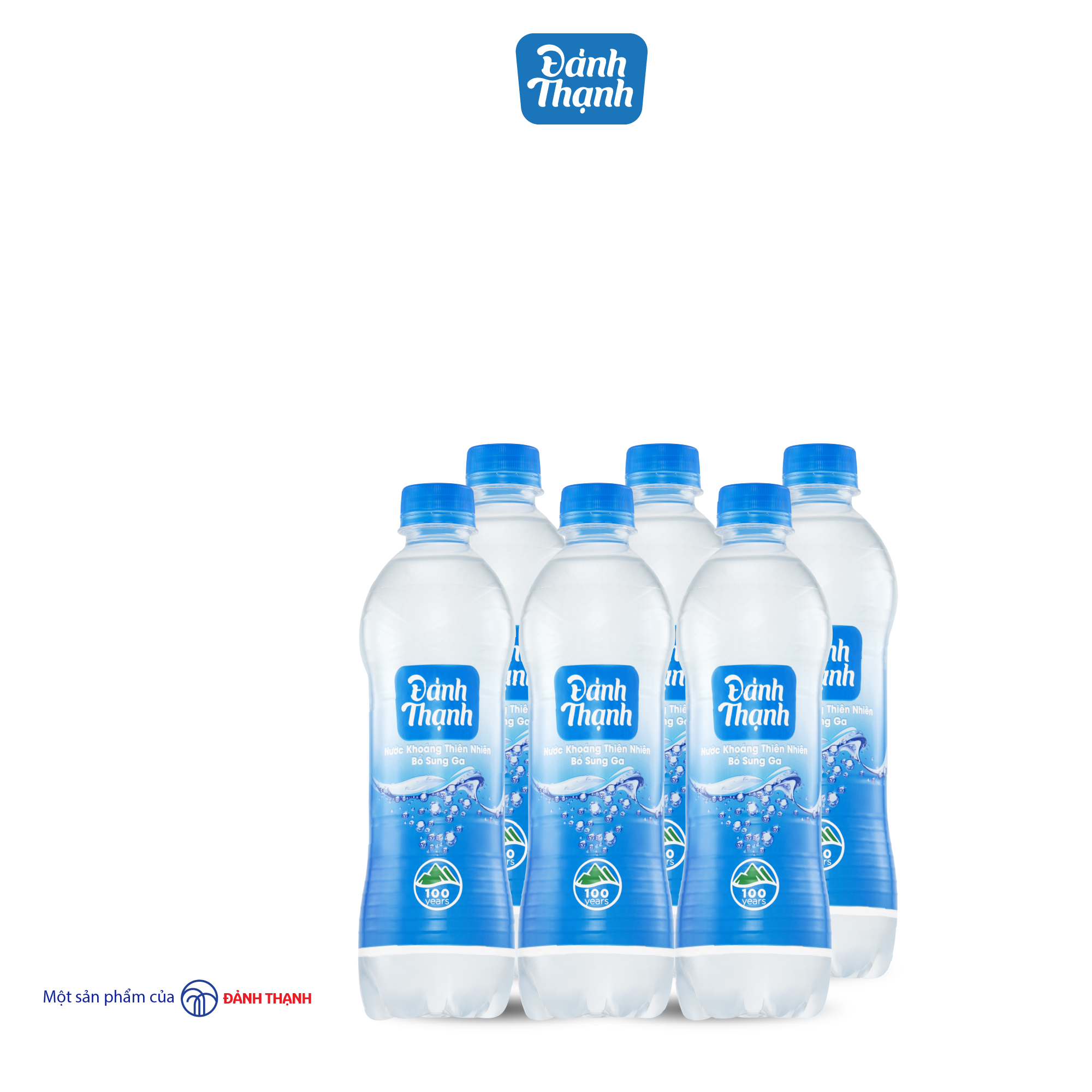 Lốc 6 chai Nước Khoáng Thiên Nhiên Có Ga Đảnh Thạnh 430ml