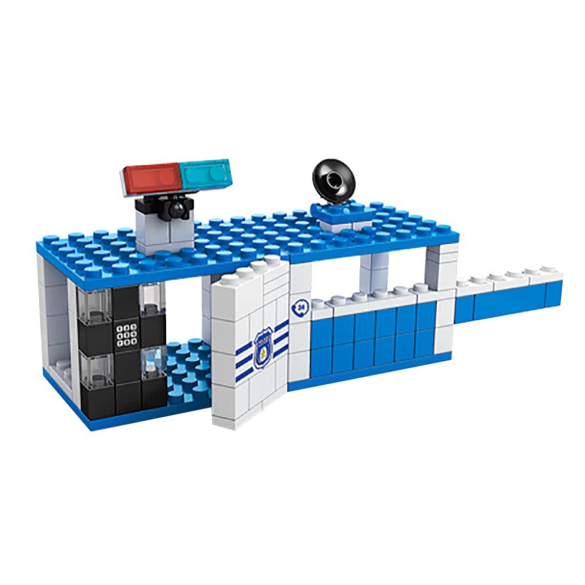 Đồ Chơi Lắp Ráp Xe Cảnh Sát 6 Trong 1 - Police Car - Toys&amp;Joys 8978-4 (1000 Mảnh Ghép)