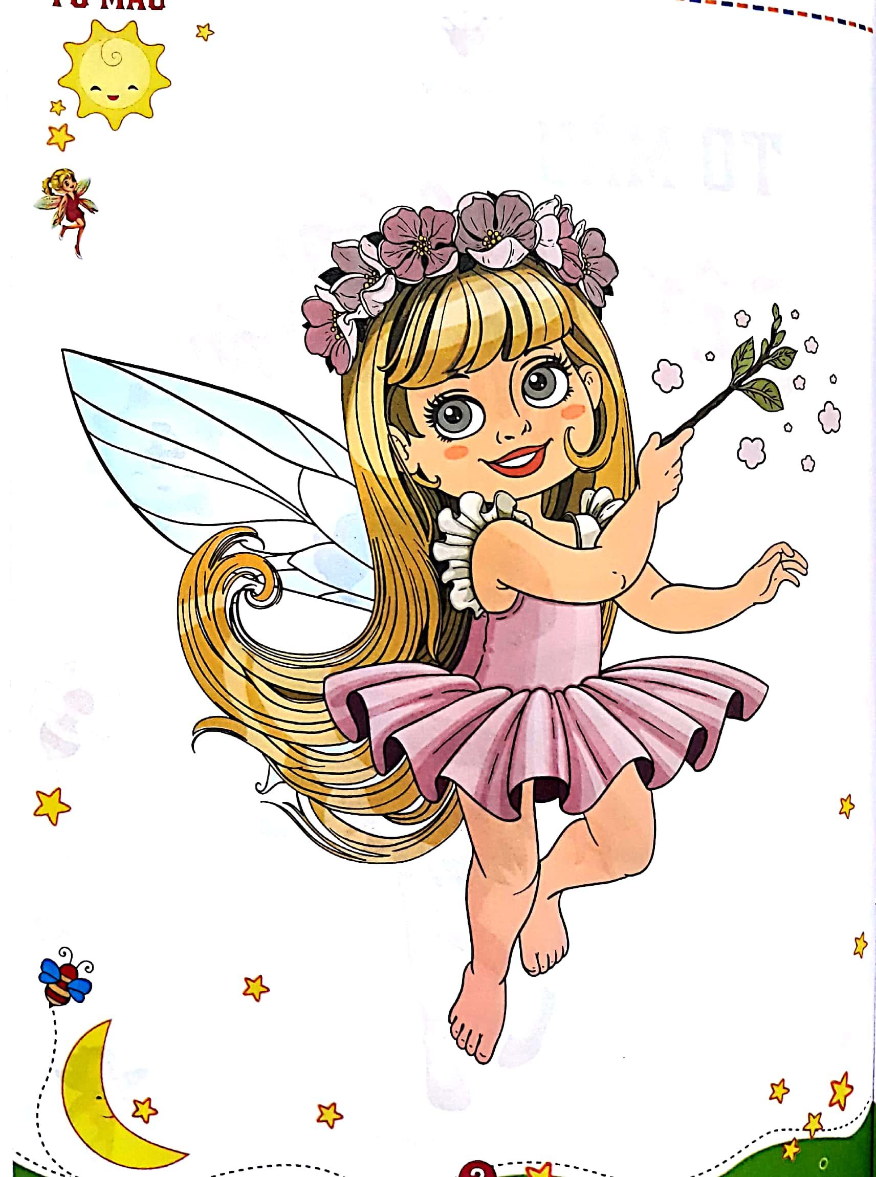 Tô Màu Công Chúa Thiên Thần