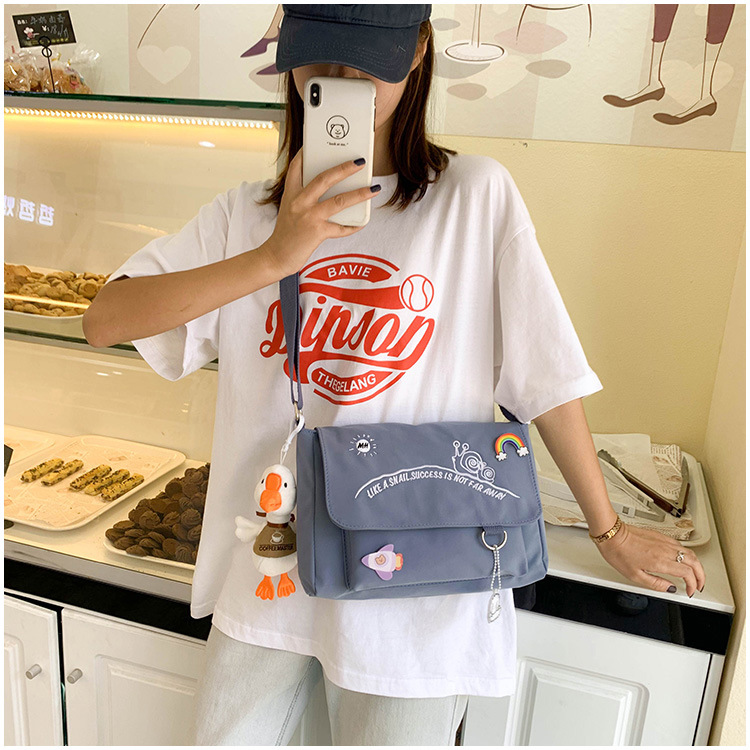 Túi Xách Nữ Thời Trang Ulzzang Đi Học, Đi Chơi, Túi Đeo Chéo Nhiều Màu Đựng Đồ Cỡ Lớn Nhiều Ngăn - OTV117 - Ope Store