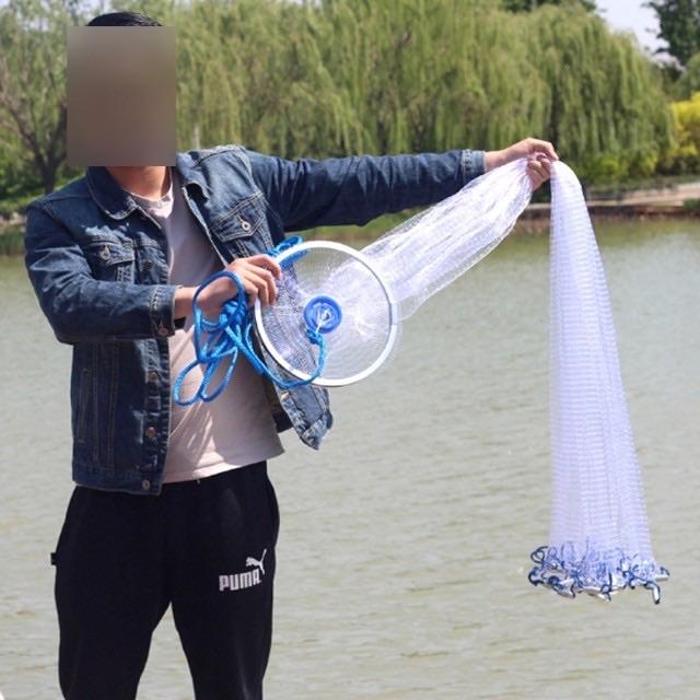 Chài cước thái lan bung 4m8 hàng cao cấp y hình chài siêu nhậy