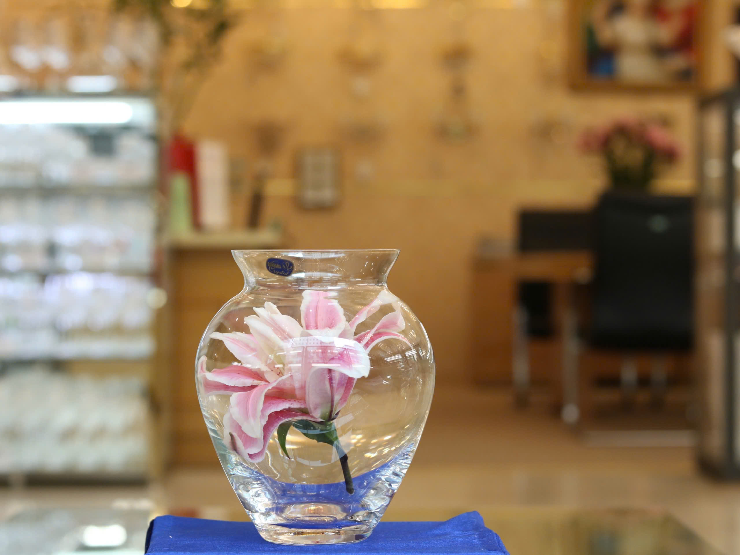 Bình hoa Crystallex Bohemia, kiểu dáng sang trọng, hiện đại - Hàng chính hãng