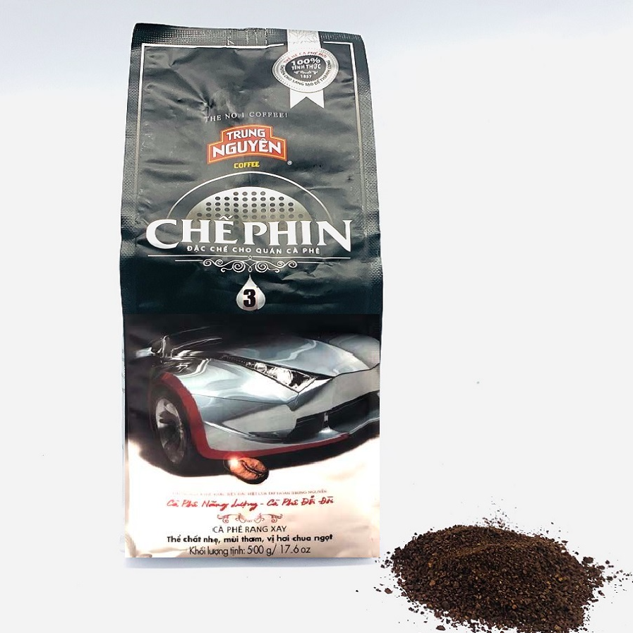 Cà Phê Chế Phin 3 Trung Nguyên (500g) - (Giao Ngẫu Nhiên)