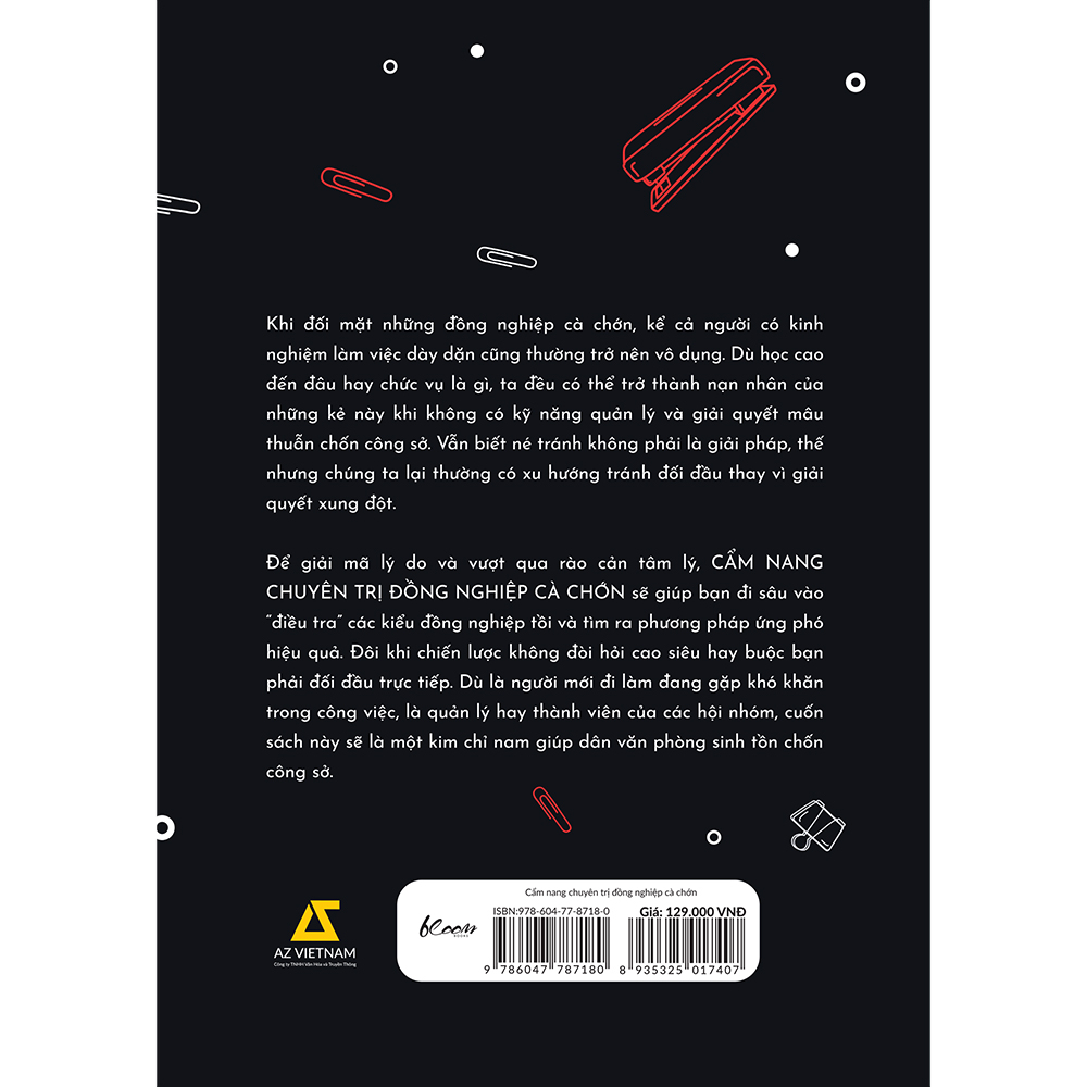 Cẩm Nang Chuyên Trị Đồng Nghiệp Cà Chớn