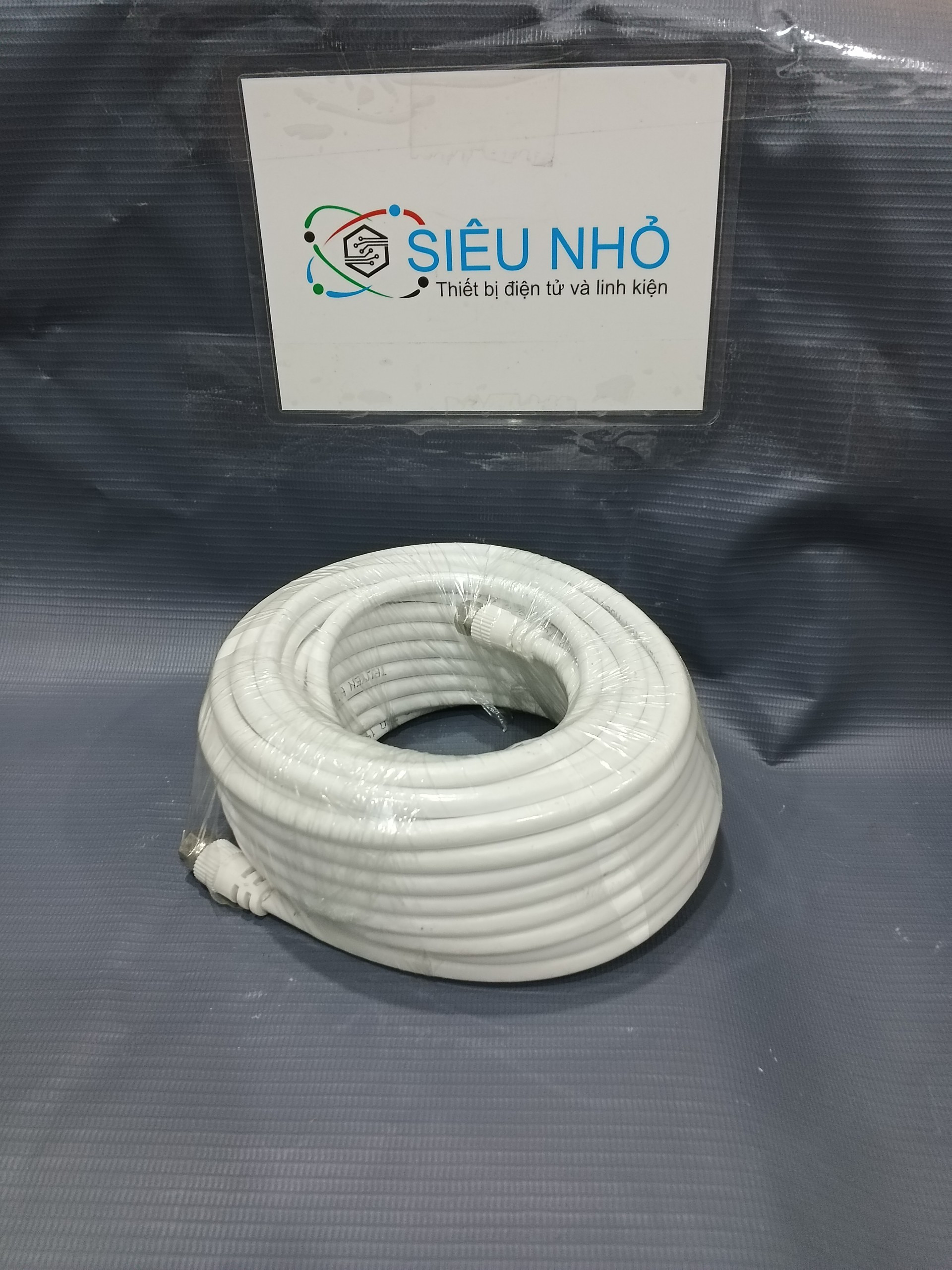 Dây Cáp Đồng Trục RG5C TRUYỀN HÌNH AN VIÊN cuộn tròn 15 mét (MobiTV - AVG) - Hàng Chính Hãng