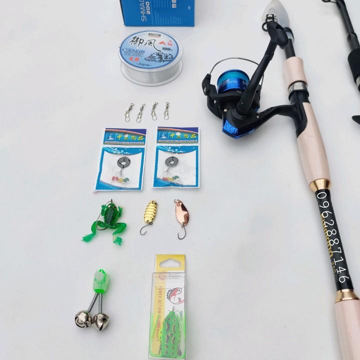 Bộ cần câu lure shimano rút cao cấp