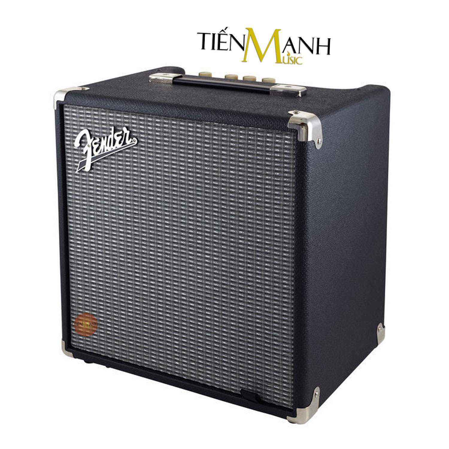 Amply Bass Fender Rumble 25 - Loa Ampli Đàn Guitar Combo Amplifier 230V 25W UK V3 Hàng Chính Hãng - Kèm Móng Gẩy DreamMaker