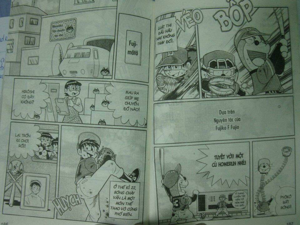 dorabase (doraemon bóng chày) chapter 6.5 16