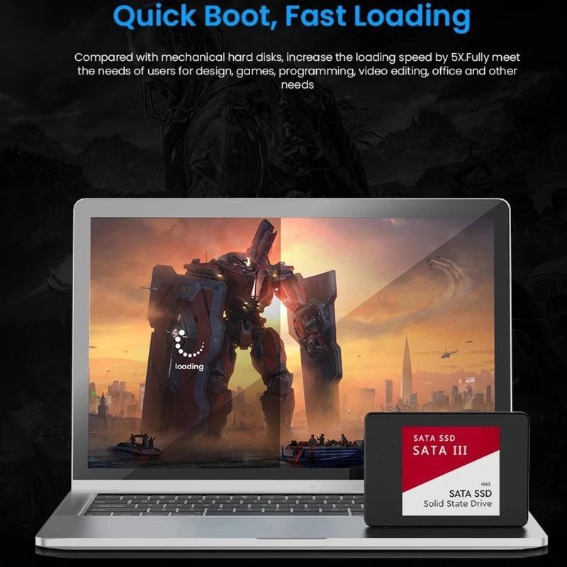 SSD/M2/1TB/Ổ Đĩa Cứng Di Động Thể Rắn 2.5 inch Giao Diện Saata3 Tốc Độ Cao