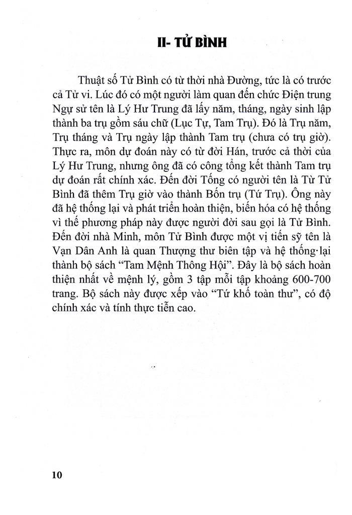 Sách Dấu Hiệu Trường Thọ Trong Lý Thuyết Tứ Trụ Tử Bình
