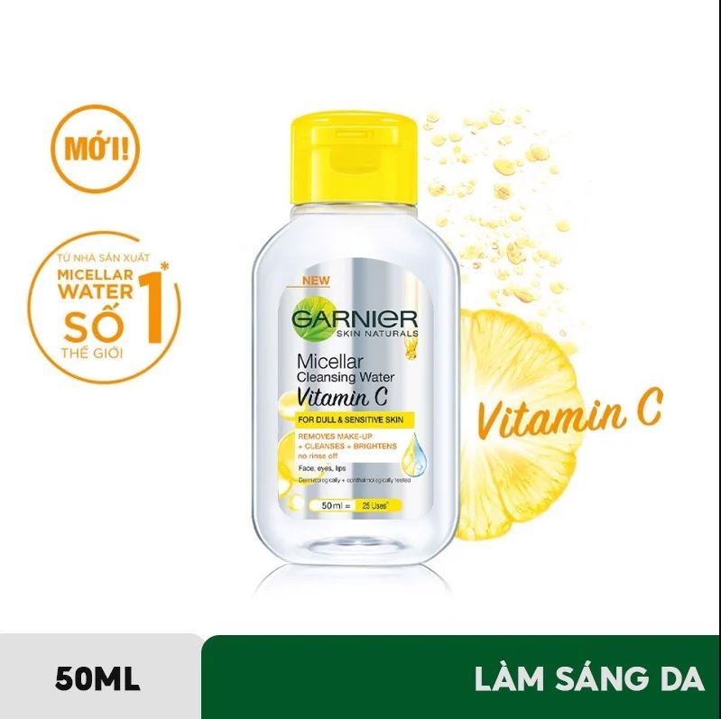Nước Tẩy Trang làm Sạch Sâu Garnier Micellar Cleansing Water