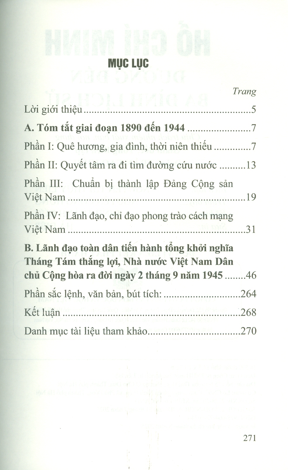Hồ Chí Minh - Đường Đến Ba Đình Lịch Sử