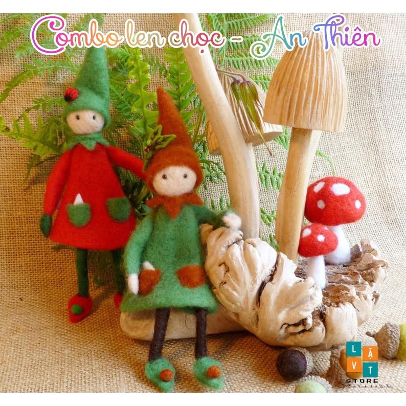 Combo Len Chọc An Thiên - Combo Needle Felting