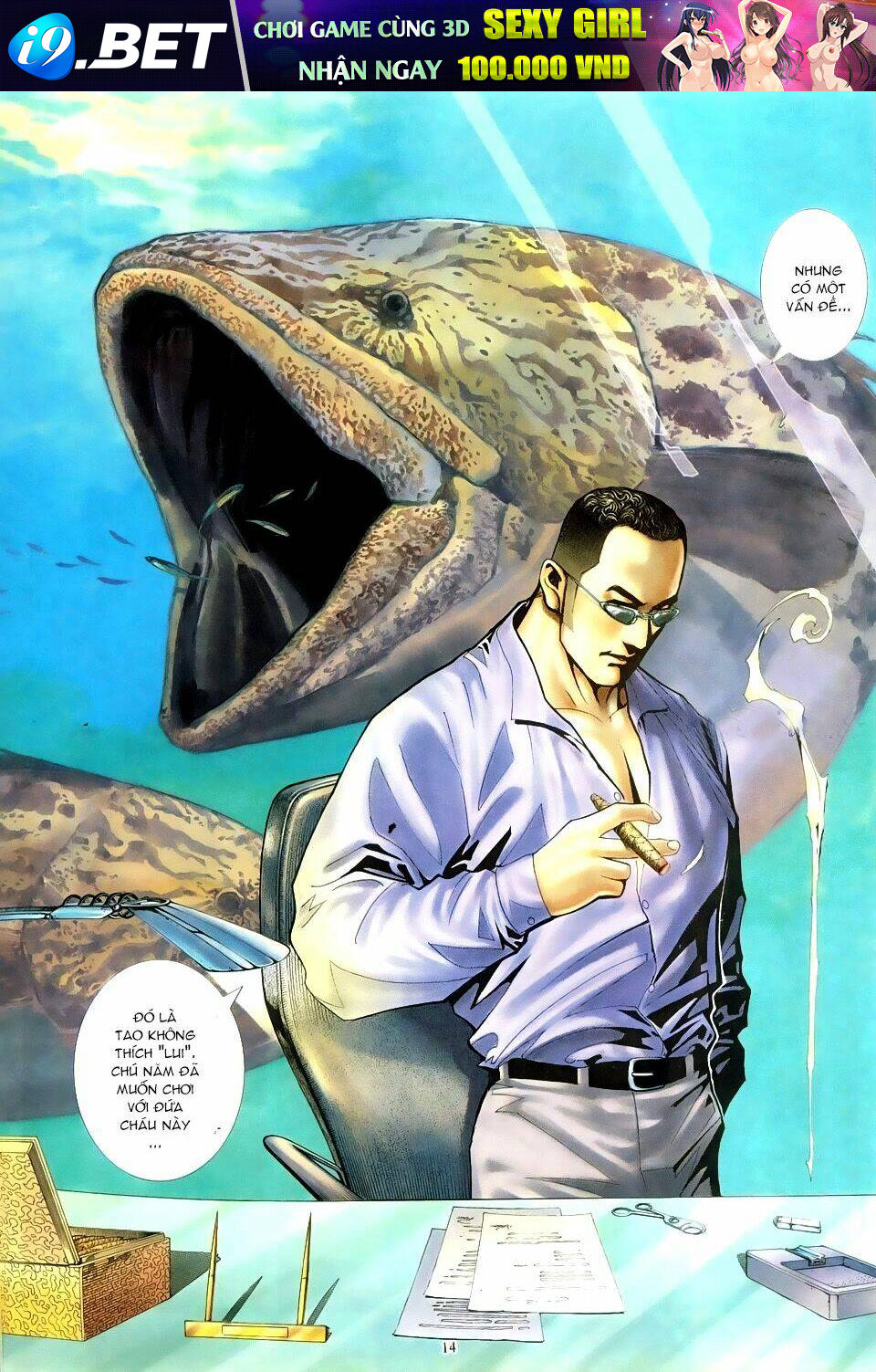 hổ cuồng long chapter 1 13