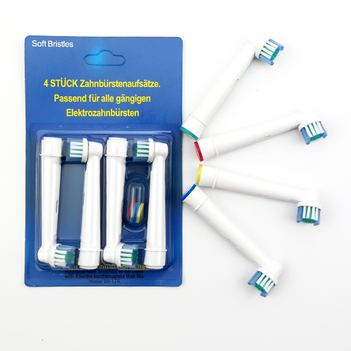 Bộ 4 đầu bàn chải  điện cho máy Oral-B  - xuất xứ Đức